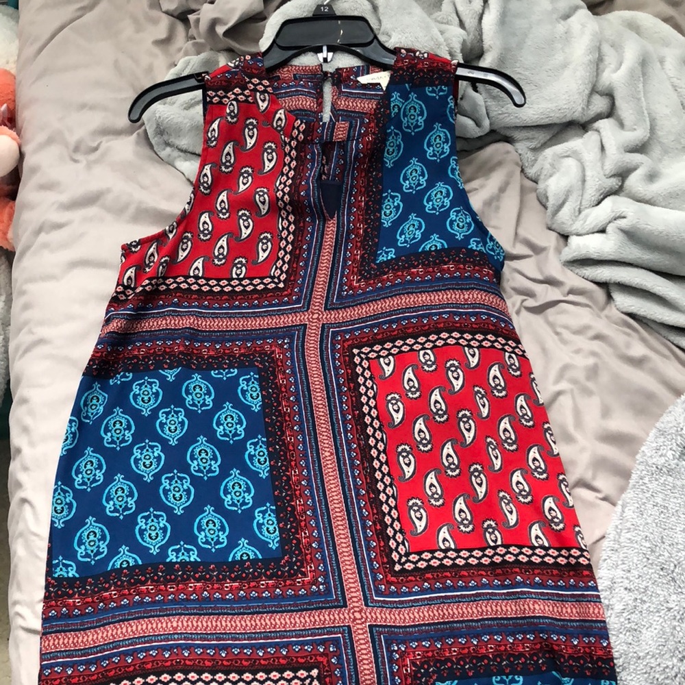 Multi patterned dress